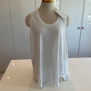 Fabletics, White Tank New with Tags, Size 2x